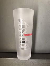 Asahi beer glass 朝日 啤酒 高身 酒杯 玻璃杯