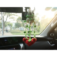 Strawberry Heart Pots With Car Suspension - DECOL- Decoration - Gifts - VALENTINE- WEDDING