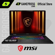 MSI Crosshair 18 HX AI Gaming Laptop — RTX 5070 - Intel Core Ultra 9 275HX (For Gamers & Creators)