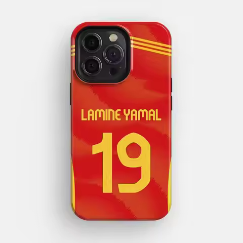 Luxury Football Jersey Phone Case for iPhone 17 16 15 14 13 12 11 Air Pro Max X XS 7 8 Plus Glossy F