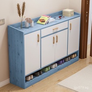 Simple Storage Shoe Cabinet Large Capacity Storage Cabinet Wooden Shoe Rack Storage Cabinet Home Ent