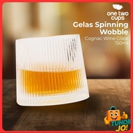 One Two Cups Wobble Cognac Champagne Wine Glass 150ml - YJ101