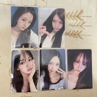 ive yujin leeseo gaeul liz ms/wm特典小卡