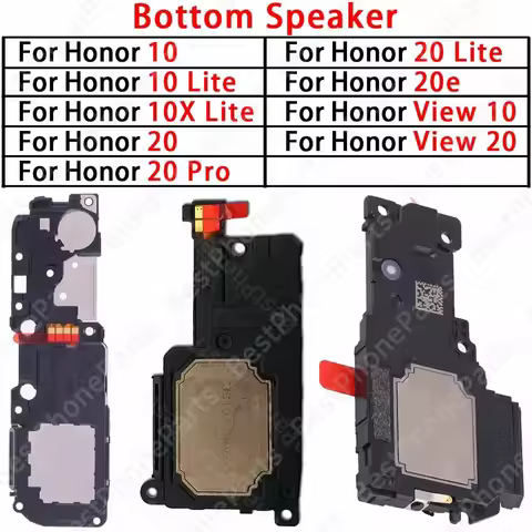 Bottom Speaker For Huawei Honor 10 10X 20 20E Lite Pro View10 V10 View20 V20 Loud Speaker Buzzer Rin