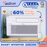Astron 1.5HP Smart Inverter Window Type Aircon | INVW150 | Energy-Saving | Remote Control