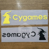 JUVENTUS THIRD 2018 / 2019 CYGAMES BACK SPONSOR