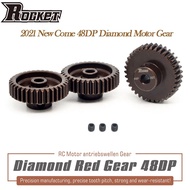 SURPASS HOBBY Rocket 3Pcs 48DP 3.175mm 13T-35T Motor Gear for 1/10 1/12 1/14 RC Car F540 3650 3660 B