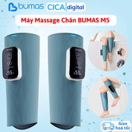 Máy Massage Chân BUMAS M5 - Massage Bắp Chân Bằng Cơ Chế Khí Nén Kết Hợp Chườm Ấm Giảm Đau Hiệu Quả 