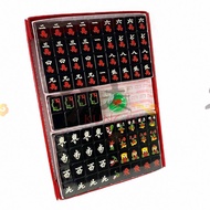 💥Malaysia Ready Stock💥Local Mahjong Black Limited Edition 4Player Mahjong 3Player Rummy Lami Cinami 