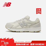 NEW BALANCE 官方老爹鞋女鞋休闲复古低帮奶油白色潮鞋运动鞋480系列W480 奶油色 W480ST5 37 (脚长23.5cm)