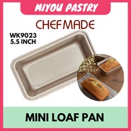 CHEFMADE WK9023 6 inch Non Stick Mini Loaf Pan