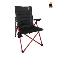 NL HOME เก้าอี้ปิคนิค เสริมเบาะ แคมป์ปิ้งขนาดใหญ่ XL ปรับเอนได้ 3 ระดับ แถมถุงผ้า : ZD001-002