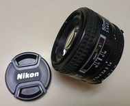 ——不議價 可見即有售—— NIKON 尼康 AF Nikkor 50mm f1.4D full frame lens 自動對焦大光圈全片幅鏡頭 (可見即有售)