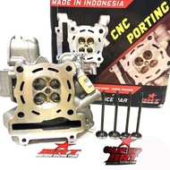 CYLINDER KOP HEAD PORTING CNC 22 19 BRT MX KING R15 XABRE NVA NVL VIXION OLD JUPITER MX