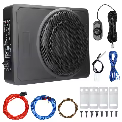 Car Subwoofer 10in 800W Stable Performance Aluminum Alloy Housing Subwoofer for 12V Car Truck Marine
