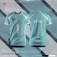 (Customizable) EvoNova Haikyuu Aoba Johsai - Oikawa ' Anime Shirt Custom Name and Number Jersey Oika
