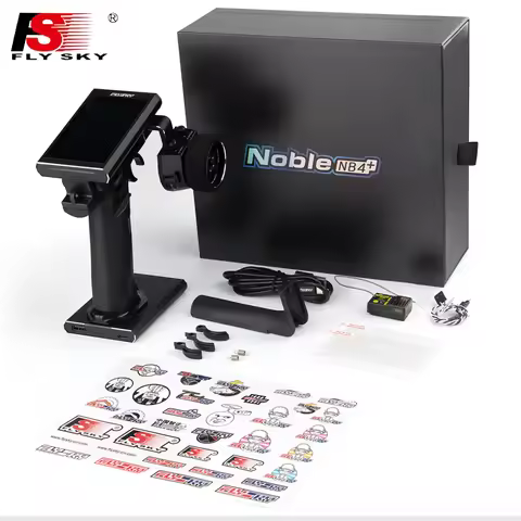 Flysky FS NB4+ NB4 Plus 2.4Ghz 8CH AFHDS3 Remote Control USB Type-C Interface 3.5-inch IPS Touchscre