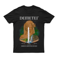 Fakelab TShirt Demeter Black Vintage T-Shirt/ Ts/