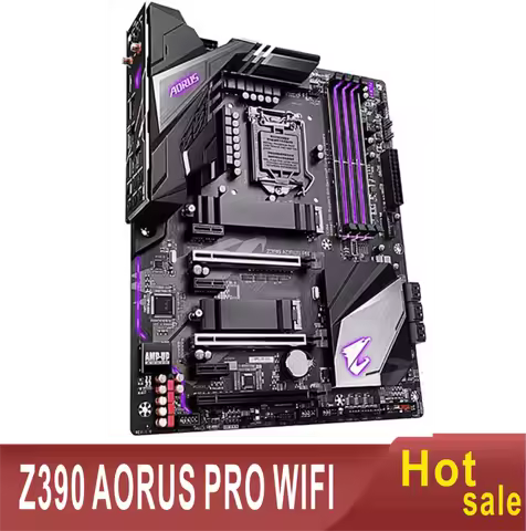 Z390 AORUS PRO WIFI 64GB LGA 1151 DDR4 M.2 100% Tested OK Fully Work ok