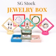 SG Seller Jewelry Display Box / Transparent Film Storage Medal Jewelry Collection /Jewelry Organizer Box / Storage