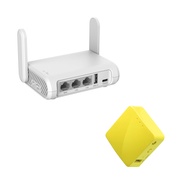 GL-SFT1200 (Opal) Secure Travel WiFi Router & GL.iNet GL-MT300N-V2(Mango) Portable Mini Travel Wirel