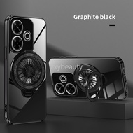 Redmi 13 13x 13C 5G 4G 2024 trường hợp mạ thời trang vòng chủ Ốp điện thoại mềm cho redmi13 redmi13c