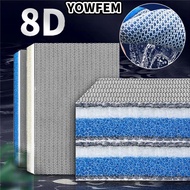 YOWFEM 1Pcs Aquarium Filter Sponge, High-Density 8D Biochemical Filter,  8-Layers Cotton Sponge Aqua