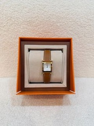 門市現貨 Hermes Heure H 25mm 金金手錶