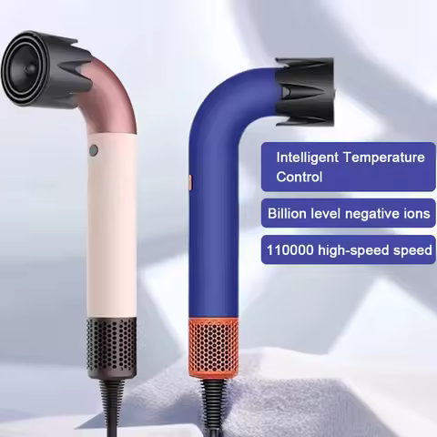 Lonic Hair Dryer With Diffuser Professional Hair Care Appliances Women Salon Barber Leafless Hairdry
