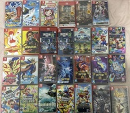 Switch games ns 珍珠  阿爾宙斯  mario party  mario brother紫  聖獸之王  justdNce2022  鑽石朱  Za  劍  cookingmana  