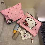 Người yêu Hello Kitty xách tay Dung tích lớn vệ sinh cá nhân và ví đựng xu Túi đựng mỹ phẩm