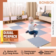 BONBOX 30x30CM Matras Puzzle Lan Evafoam Tebal dan Elastis Alas Lan Karpet Anak Playmat BMP30