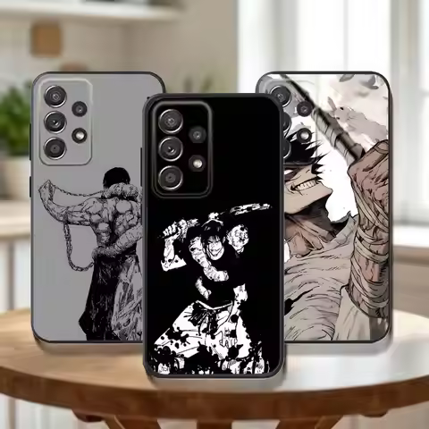Toji Fushiguro Jujutsu K-Kaisen Phone Case For Samsung Galaxy A73,31,32,72,41,53,52,71,22,5G,Note,J7