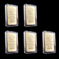 Switzerland One Ounce Fine Gold 9999 Gold Bars Gold Bullion Commemorative Bullion Decoration In Stoc