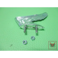 HONDA C50 C65 C70 C90 CT70 CT90 CT110 CT200 -- HEADLIGHT WING CAP // (Plated Plastic)