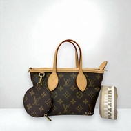 JS1212-LV Neverfull BB原花奶茶色寬背帶托特包 M46705