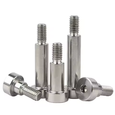 GB5281 ISO7379 M2 - M10 304 Stainless Steel Hexagon Socket Shoulder Screw Cup Cap Head Bearing Screw