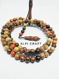 Muslim Prayer Beads Wooden Prayer Beads Lucky Wooden Prayer Beads Muslim Lucky Wooden Combination 33