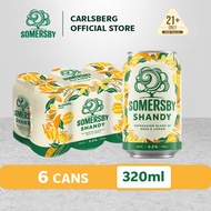 [NOT FOR SALE] Somersby Shandy Can 0.5% Alcohol (320ml x 6)