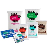 Gula Prai / Gula Kasar, Gula Halus, Gula Merah Lembut, Gula Kastor, Gula Icing / Cube, Sachet