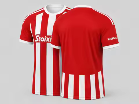 2025/2026 New Men's Short-Sleeve T-Shirt, Sports Football Jersey, Jersey, Quick-Drying and Breathabl