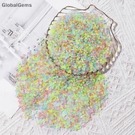 ️GG ️ 1000pcs 3-5mm Glow in Dark Luminous Sand Pebbles for Aquarium, Garden Decor PH