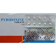 Pyridoxine 10mg Vitamin  B6 Tablets 10'S (Exp:December 2029)