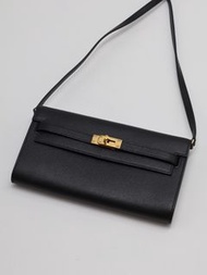 HERMES Kelly to go - 黑金 U