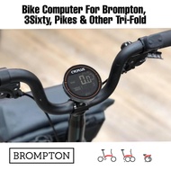 Brompton Pikes &amp; 3Sixty GPS Bike Computer