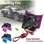 Heat Sink with Cooling Fan for Brushless/Brushes Motor 3650, 3660 & 3670 / 540 & 550 motor RC Part.