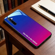 phone case suitable for Realme 6i Realme 15 6 6S Tempered glass back panel with scratch and drop res