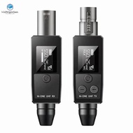 UHF Wireless Microphone Transmitter Receiver XLR Microphone Wireless System Suitable for 48V Capacitive Microphone Accessories