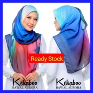 [READY STOCK] Tudung Bawal Kekaboo AURORA Hot Design 2020 | Bidang 45+ with FREE Gift