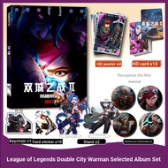 Arcane Jinx Vi Caitlyn Photobook Album Poster Photo Card Sticker Standee Keychain Pin Art Book Set